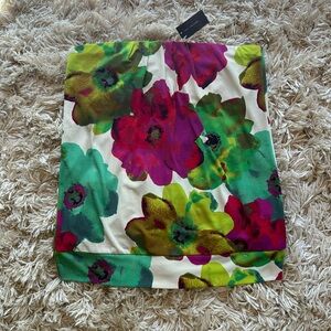 NWT The Limited woman’s strapless floral blouse M
